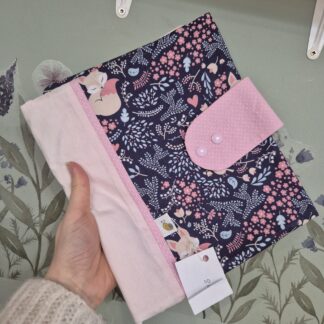 Maxi pelenkázó neszesszer - Kék alvó róka