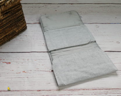 Pelenkázóalátétes pelenkatartó - Simple Grey - Image 3