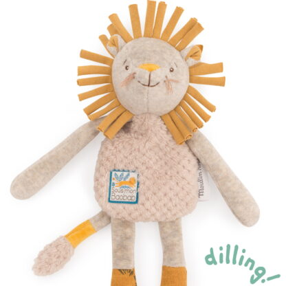 Moulin Roty - Oroszlános plüss csörgő
