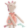 Moulin Roty - Zsiráfos plüss csörgő