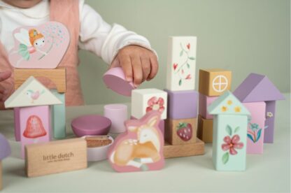 Little Dutch Fa építőkocka - 50db - Fairy Garden - Image 2