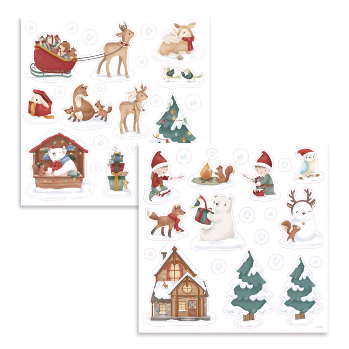 Little Dutch ablak matrica karácsonyi - Image 2