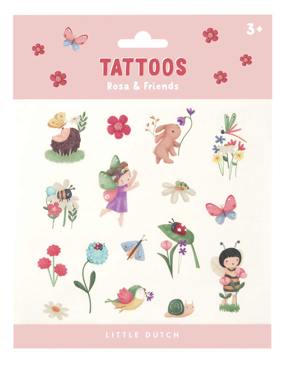 Little Dutch tetováló matricák – Rosa és barátai