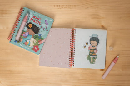Little Dutch vízzel színező füzet - Rosa és barátai - Image 2