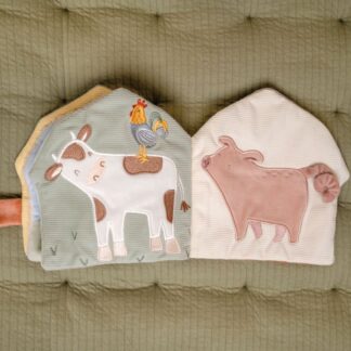Little Dutch textil babakönyv nagy - Little Farm