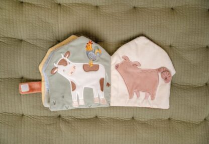 Little Dutch textil babakönyv nagy - Little Farm