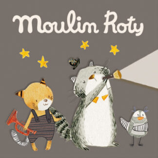 Moulin Roty - Diavetítő lámpák - Macskabajusz mesevetítő korongok (3db)