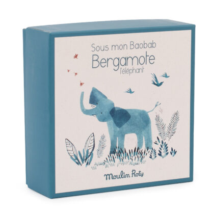 Moulin Roty - A majomkenyérfa alatt - szundikendő díszdobozban - elefánt - Image 3