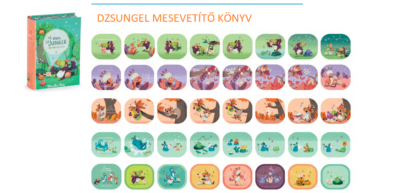 Moulin Roty - Dzsungel - Mesevetítő könyv - Image 6