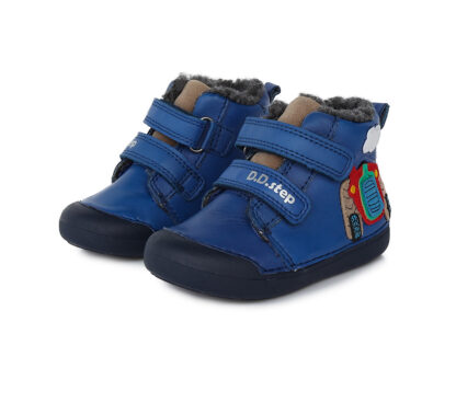 DD Step - Kisfiú vízlepergetős bélelt magasszárú csizma - traktor - 24