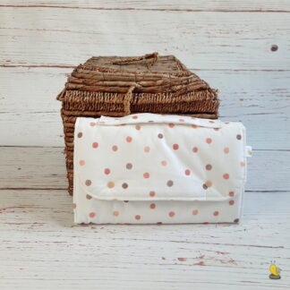 Pelenkázóalátétes pelenkatartó - Polka Dots