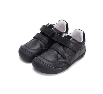 DD Step - Kisfiú barefoot bokacipő - fekete, 25, 26, 27, 28, 29, 30