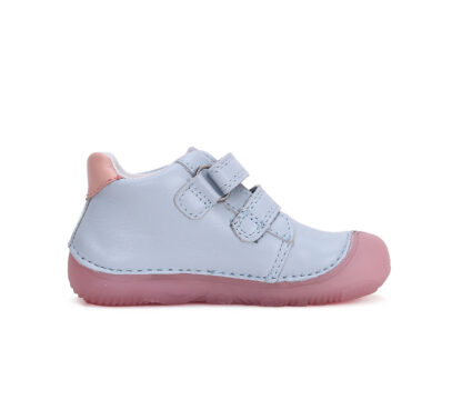 DD Step - Kislány vízlepergetős barefoot bokacipő - kék, cicás, 20, 23, 26, 30 - Image 6
