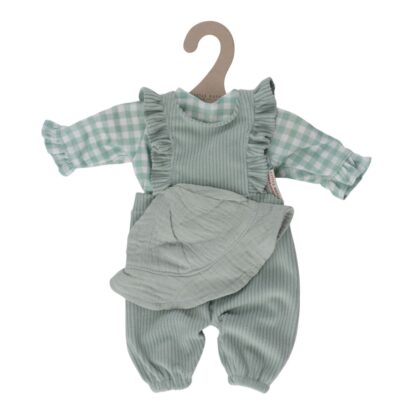 Little Dutch játékbaba ruha - Green Check - Image 2