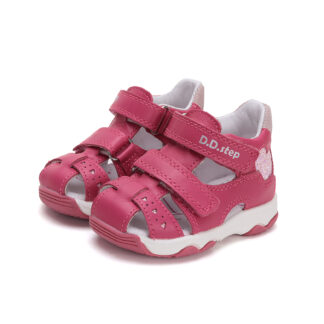 DD Step - Kislány zárt orrú szandál - Pink - 20, 23, 24