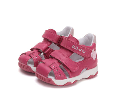 DD Step - Kislány zárt orrú szandál - Pink - 20, 23, 24