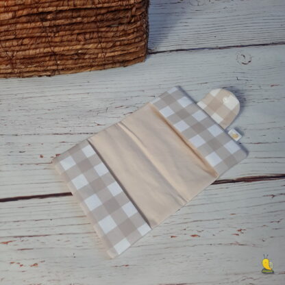 Kiskönyv borító - Beige kockák - Image 2