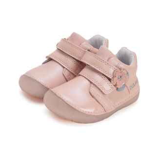 DD Step - Kislány barefoot bokacipő - virágos, 21, 23, 24, 25