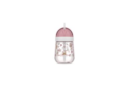 Little Dutch szívószálas pohár 300 ml - Fairy Garden