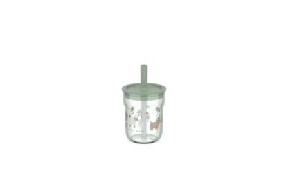 Little Dutch gyerek pohár szívószállal - 250ml - Little Farm