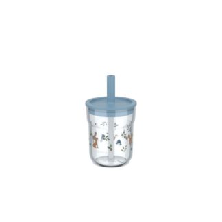 Little Dutch gyerek pohár szívószállal - 250ml - Forest Friends
