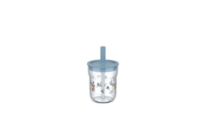 Little Dutch gyerek pohár szívószállal - 250ml - Forest Friends