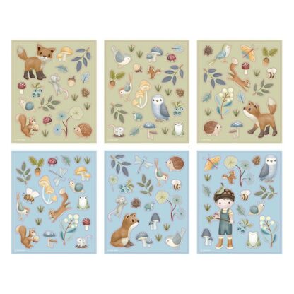 Little Dutch matrica szett - Forest Friends - Image 2