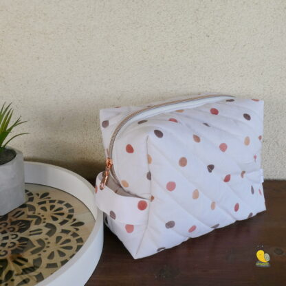 Boxy neszesszer pelenkázáshoz és utazáshoz - Polka dots