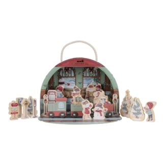 Little Dutch adventi ajándékdoboz kisvonattal