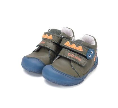 DD Step - Kisfiú barefoot bokacipő - szörnyecskés, 20, 21, 22, 23, 24