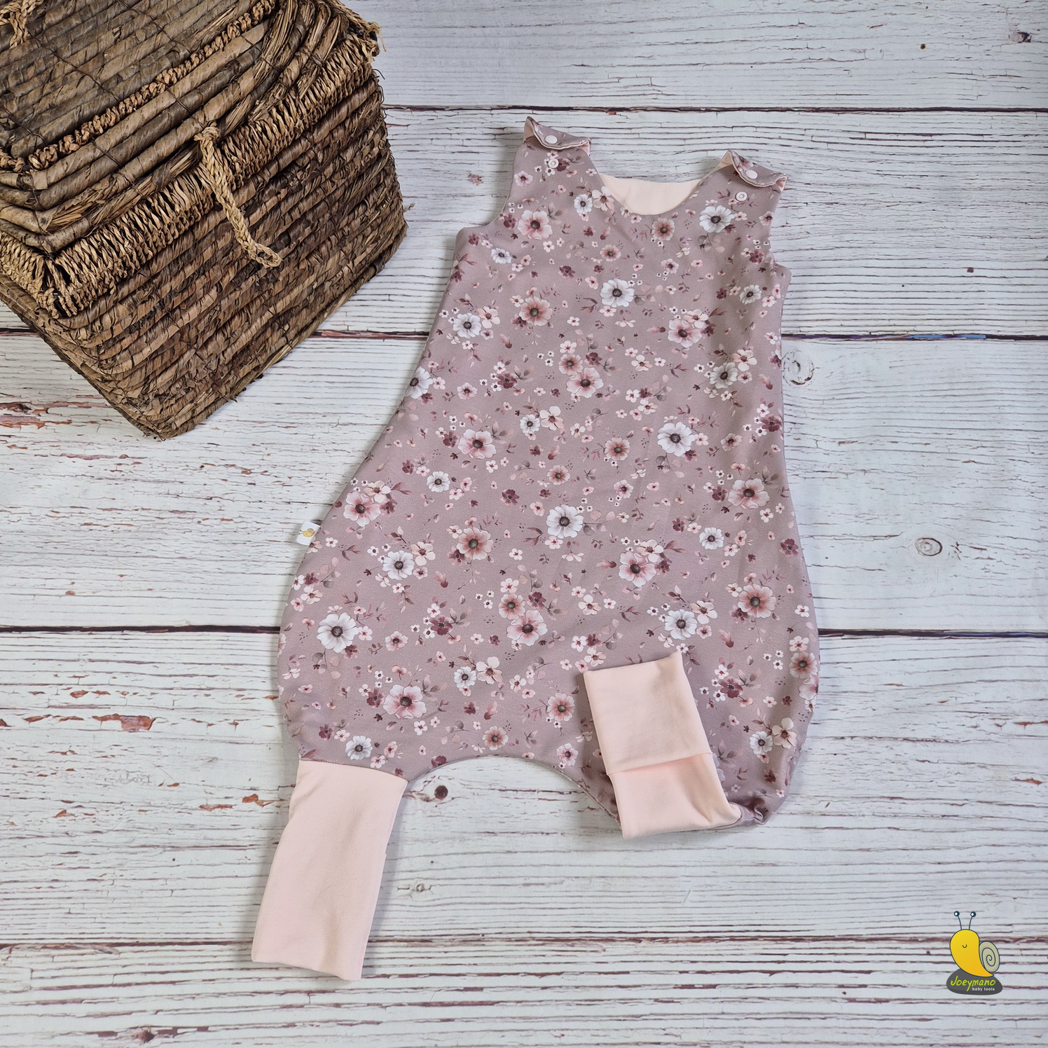 Tipegő hálózsák - Mályva virágok