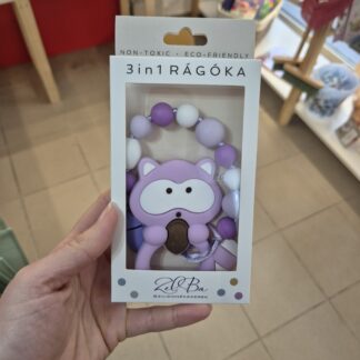 3in1 rágóka - Lila mosómaci