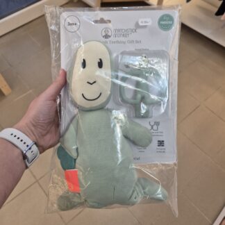 Rágómaki  - Menta szett plüss állattal