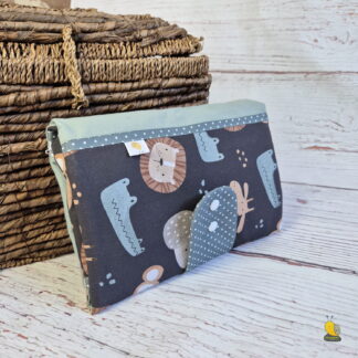 Maxi pelenkázó neszesszer - Szafari állatok