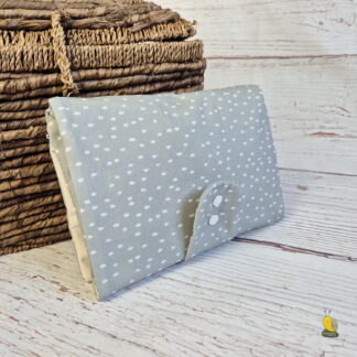 Maxi pelenkázó neszesszer - Zsálya pötty