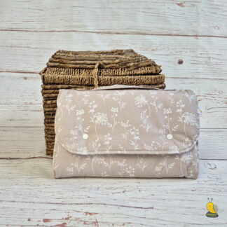 Pelenkázóalátétes pelenkázó neszesszer - Mezei virágok