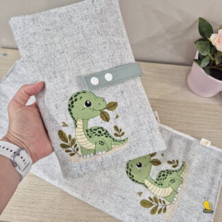 Pelenkázó neszesszer  - Simple Grey – Dino