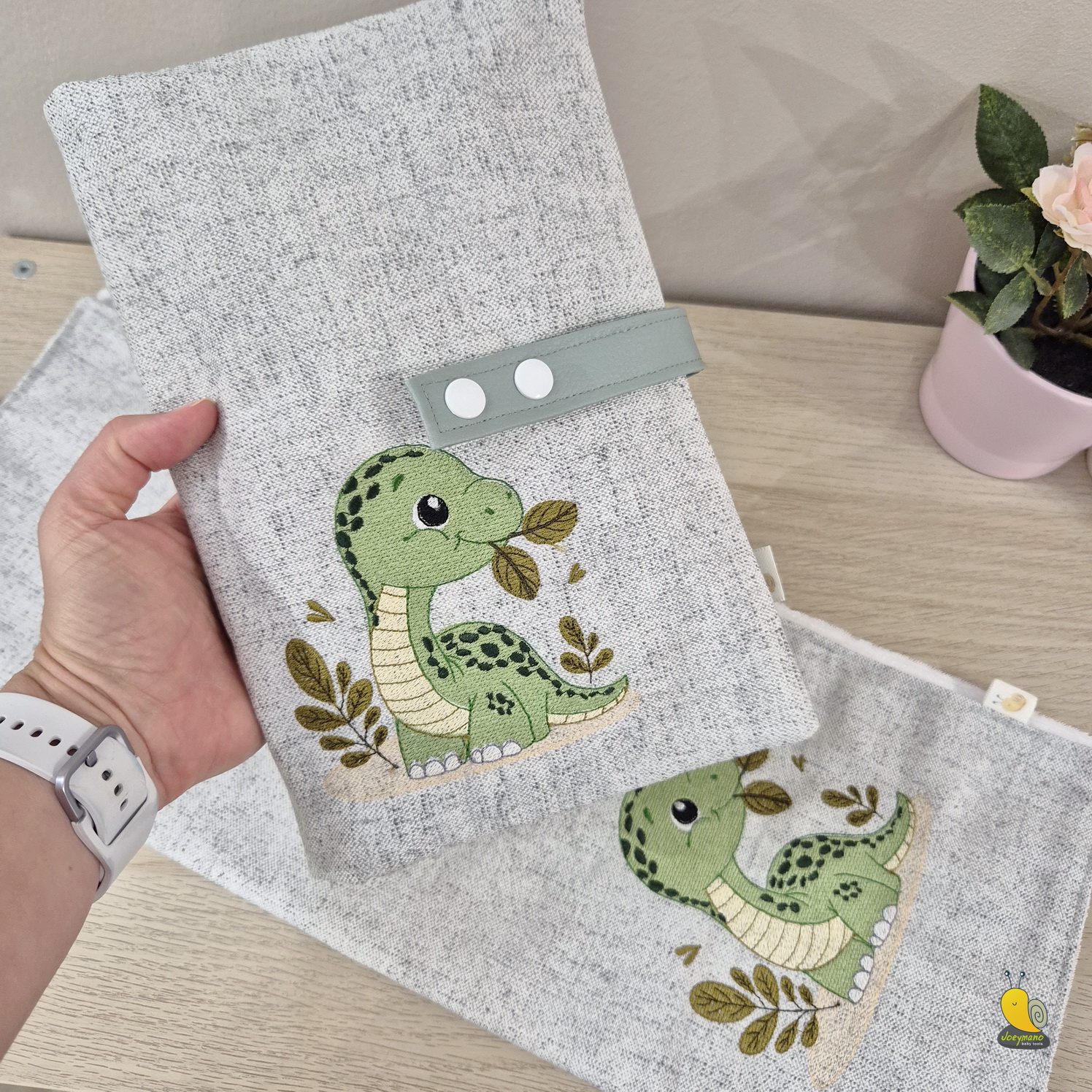 Pelenkázó neszesszer - Simple Grey – Dino