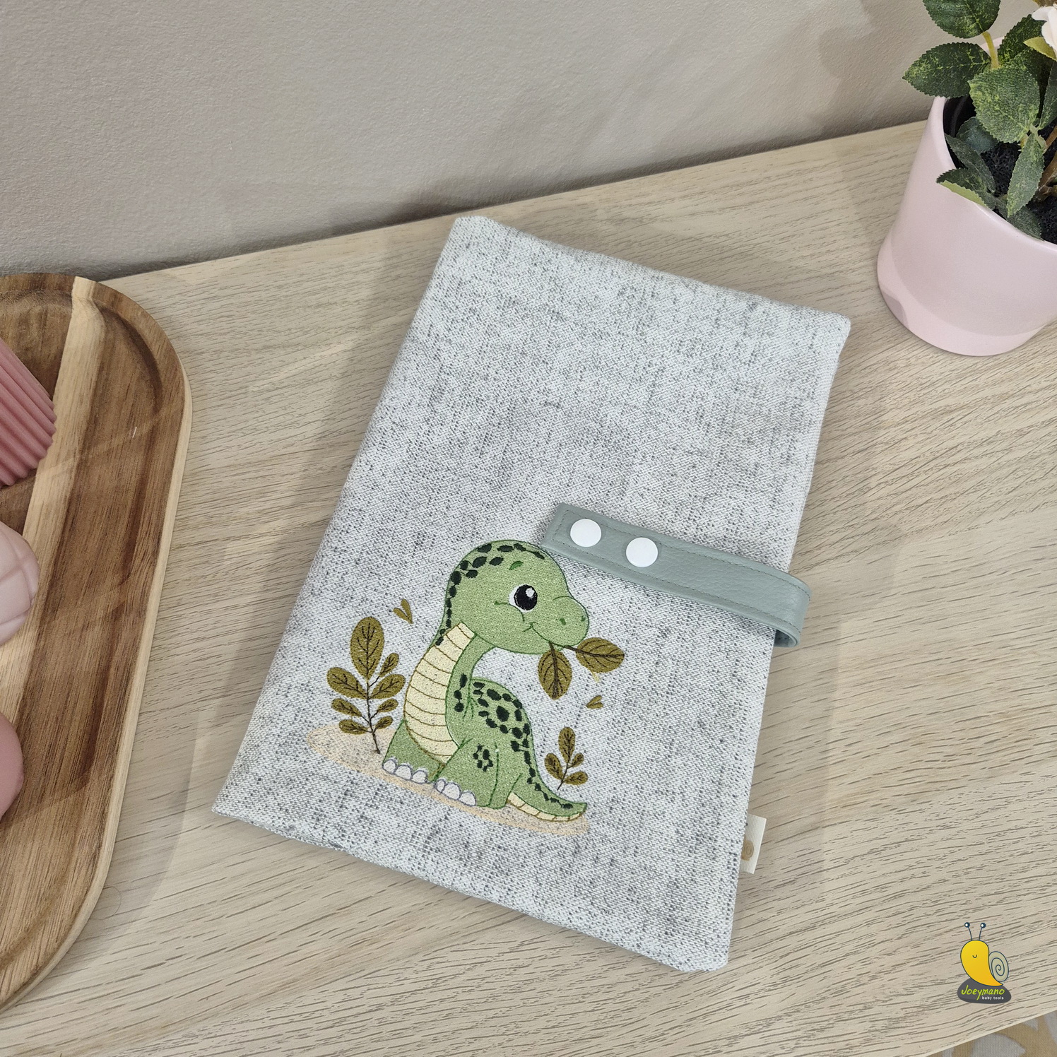 Pelenkázó neszesszer - Simple Grey – Dino - Image 2